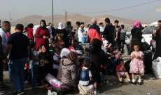 النشرة:انطلاق قافلات تضم نازحين سوريين من عرسال ومعبر المصنع