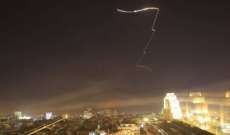 مصدر عسكري سوري: إسقاط معظم الصواريخ الاسرائيلية وإصابة مستودع بمطار دمشق