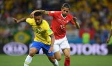 سويسرا تسقط البرازيل في فخ التعادل الايجابي