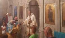 منصور ترأس قداس عيد انتقال العذراء في كنيسة السيدة في جبرائيل