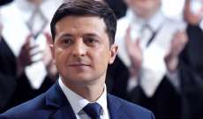 زيلينسكي أعلن حل البرلمان: مهمتي الأساسية وقف إطلاق النار في دونباس