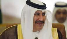رئيس حكومة قطر السابق: أزمة سوريا لم تنته ولست ضد النظام هناك بل ضد أفعاله