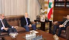 الحريري عرض مع شهيب وحلو لتطورات الأوضاع ولشؤون إنمائية والتقى سفير لبنان بالمغرب