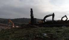 النشرة: الجيش الاسرائيلي استقدم ورشة لإستكمال الحفر في كروم الشراقي