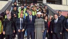  بلدية عيدمون شيخلار افتتحت شارع تركيا في البلدة بحضور السفير التركي