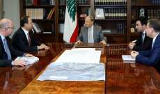 الرئيس عون استقبل وزير الإقتصاد منصور بطيش ورئيس بلدية فاريا 