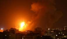 وسائل إعلام إسرائيلية: الجيش الإسرائيلي يقصف موقعين لحماس في غزة