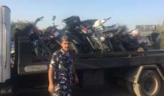 قوى الأمن: مفرزة سير أميون احتجزت 11 دراجة آلية مخالفة