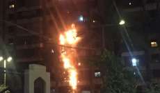 النشرة: حريق في شقة سكنية قرب مجمع سيد الشهداء بالضاحية 