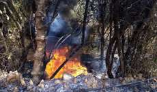 الدفاع المدني أخمد حريقا اندلع في بزيزا- الكورة