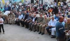 حركة "فتح" تنظم مسيرة دعم وتأييد لمحمود عباس بمخيم البرج الشمالي