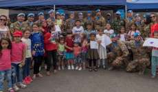 جنود "اليونيفيل" شاركوا في "كرمس الصيف" في تبنين بحضور 2500 طفل