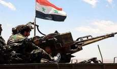 التلفزيون السوري: الجيش السوري سيطر على منطقة الحجر الأسود في ريف دمشق