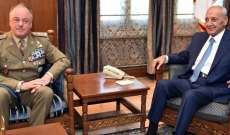 رئيس مجلس النواب استقبل قائد "اليونيفيل" الجديد وسفير أستراليا في لبنان