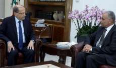 الرئيس عون استقبل سفير العراق في لبنان علي العامري