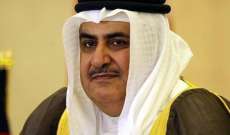 وزير خارجية البحرين: عامان وقطر ترفض الحلول و تكابر