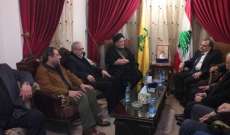 رئيس المجلس السياسي في حزب الله استقبل وفدا من صيدا برئاسة البزري