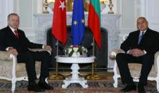 أردوغان استقبل رئيس الوزراء البلغاري في فارنا وعقدا لقاء مغلقا