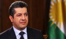 برلمان كردستان العراق سمى مسرور بارزاني رئيسا للوزراء