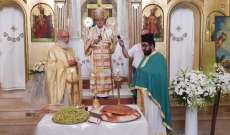 المطران درويش ترأس قداساً احتفالياً بمناسبة عيد التجلي في كنيسة مار الياس