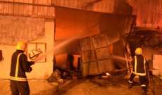 وفاة 10 أشخاص جراء حريق  في ورشة للنجارة شرق الرياض 