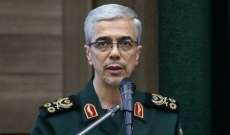 باقري: إيران حققت إنجازات كبيرة بمجالي الحرب الخشنة والناعمة وأميركا تفقد قواعدها الفكرية