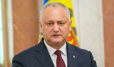 رئيس مولدوفا: روسيا القوية ضرورية من أجل الجميع لأن العالم يتغير