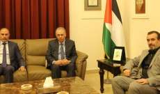 سفيرا الجزائر وتونس أكدا الوقوف مع حقوق الشعب الفلسطيني ونضاله المشروع