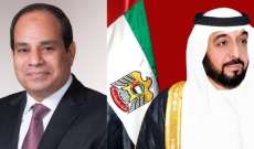 رئيس الإمارات تلقى رسالة من رئيس مصر تستعرض سبل تعزيز العلاقات وآخر المستجدات