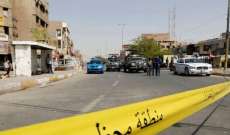 إصابة 13 عنصرا بانفجار في مخزن للأسلحة في بغداد