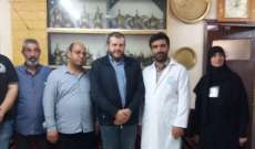 حزب الله وجمعية أطباء رساليين بلا حدود في ايران نظما يوما صحيا مجانيا دعما لمخيمات لبنان