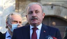 رئيس البرلمان التركي: على العالم اتخاذ موقف مشترك ضد سياسات الاحتلال الإسرائيلية