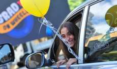 مدرسة الجالية الاميركية بيروت تستضيف أول حفل تخرج لها بالسيارات “Grads on Wheels”
