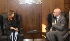 نائب وزير الدبلوماسية اليوناني التقى عكر وأكد دعم بلاده ووقوفها إلى جانب لبنان