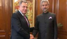 السنيورة التقى وزير خارجية الهند وألقى الكلمة الإفتتاحية لمؤتمر غرب آسيا الرابع عشر