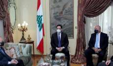  دياب بحث مع سفير روسيا في مساعي شركة أروان لتصنيع لقاح سبوتنيك في لبنان