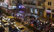 مسيرات انطلقت من ساحة عبد الحميد كرامي النور تحت عنوان طرابلس تنتفض