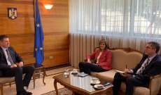خريش بحثت مع سفير رومانيا في لبنان الأوضاع الراهنة والشؤون المشتركة