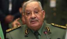 قائد الأركان الجزائري: لا طموحات سياسية لقيادة الجيش 