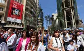 "النشرة" تواكب الإحتفالات بأحد الشعانين في المناطق اللبنانية