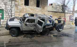 وفاة سيدة اثر انفجار قارورة غاز داخل سيارتها في بلدة دير الحرف