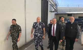  القاضي منيف بركات تفقد سجن زحلة للرجال: العمل جار على انجاز قانون العفو