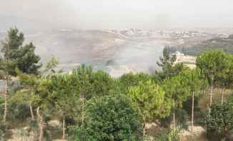 النشرة: الدفاع المدني اخمد حريقا كبيرا في بلدة الكفور