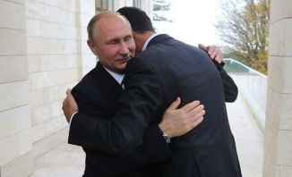 الكرملين: بوتين التقى الاسد في سوتشي وبحثا المبادئ الاساسية لتسوية الأزمة السورية