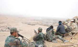 النشرة: الجيش السوري يشرف على الطريق الواصل لمعبر التنف