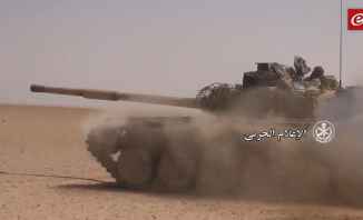 النشرة: الجيش السوري سيطر على بلدة كباجب غرب دير الزور بعد معارك مع داعش