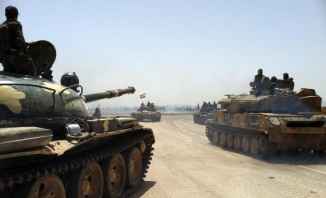 الجيش السوري ينقل مدرعات إلى منطقة الحدود مع تركيا