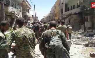 النشرة:انتهاء عمليات خروج المسلحين وعائلاتهم من حي القابون في شرق دمشق
