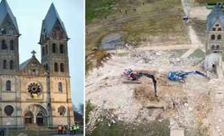 هدم كنيسة أثرية هامة في ألمانيا لتوسيع مناجم الفحم