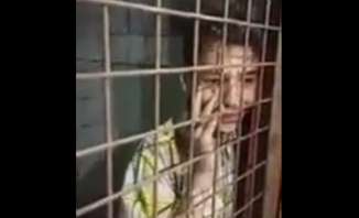 فيديو لطفل مسجون داخل قفص تحت الأرض في منطقة الريجي في طرابلس